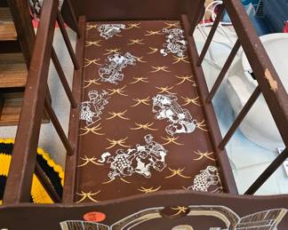 VINTAGE DOLL CRADLE