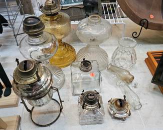 OIL LAMP LOT