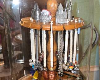 Beautiful Tatting Needles on Display
