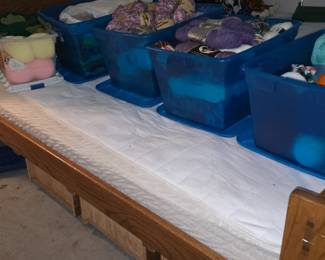 Pair of Twin Beds with Drawers underneath- Handmade by man of the house