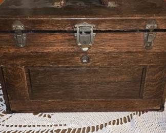 Man of the house made this cool wooden box
