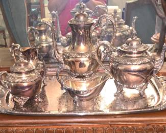 Silverplate Tea Set