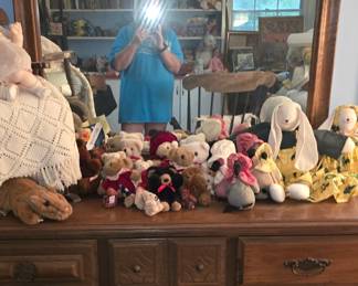 Midcentury Dresser - Teddy Bear Collection