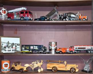 Vintage Metal Trucks - Wood Trucks