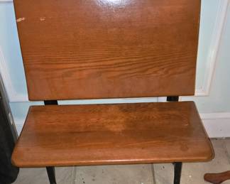 Antique School Desk Chair