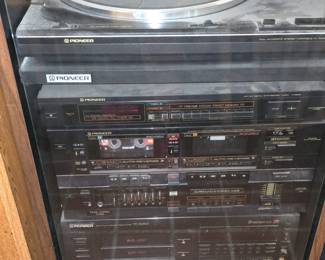Pioneer Stereo System with Turn Table