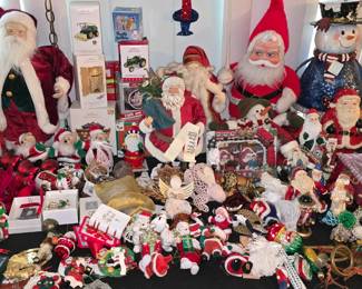 Collection of Santas