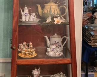Display Cabinet- Tea Set Collection