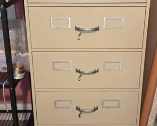 Cabinet full of Sewing Patterns