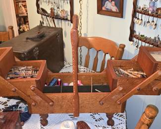 Sewing Box Opened Up