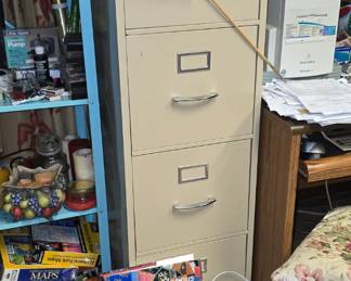 4 Drawer File Cabinet