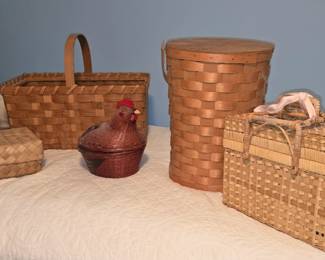 Vintage Wooden Baskets
