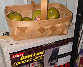 Coleman Stove - Basket of Fruit