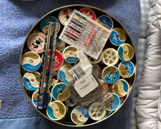 This and other sewing notions along with the Singer sewing machine
