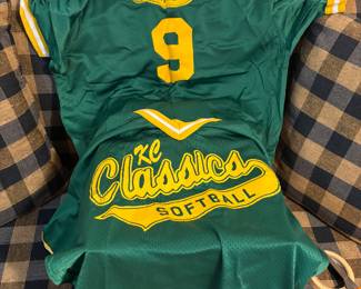 Softball team jerseys - probably 25 years old