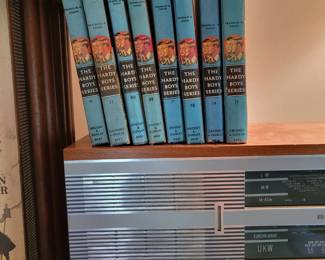 Hardy Boys vintage books.