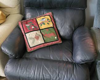 Nice leather recliner!