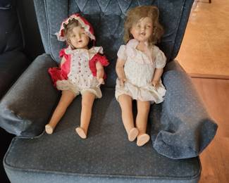 Antique dolls.