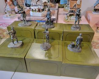 THE FRANKLIN MINT Fine Pewter Collection