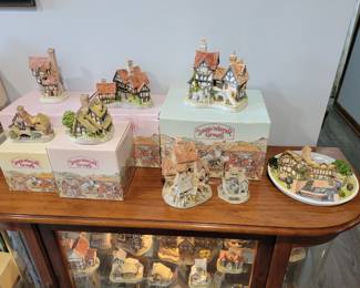 David Winter Christmas houses.