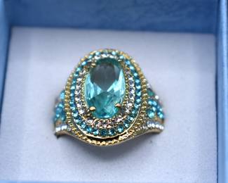rhinestone decor ring