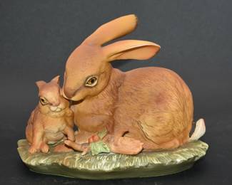 Masterpiece by Homco rabbit figurine