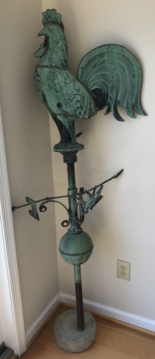 Rooster Weathervane purchased from H.R. Sandor