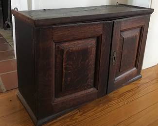 18th c American Hanging Cupboard