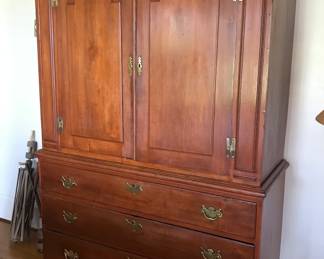 Pennsylvania Cherry Linen press