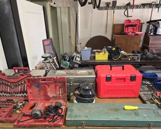 LARGE SELECTION of TOOLS, INCLUDING CRAFTSMAN, KOBALT, SNAP-ON, ETC.