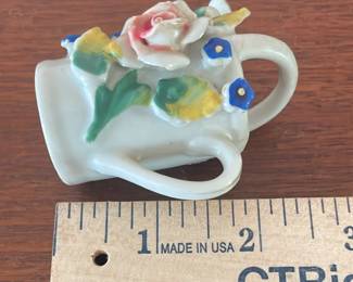 1940s Vintage Pitchers Watercan House Ceramic Miniature Collectibles