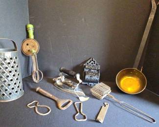 Lot Of Miscellaneous Vintage Kitchen Items