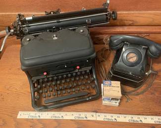 Antique Typewriter StrombergCarlson Corded Phone
