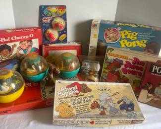 Vintage Toys Games FischerPrice, Mcdonalds, EtchASketch, More