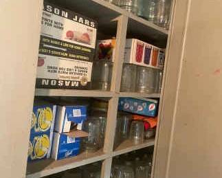 Large Mystery Lot of Mason Jars