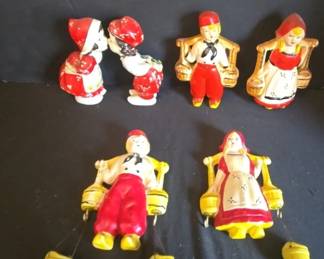 Vintage Dutch Pair Decor