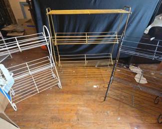 3 Vintage Magazine Racks