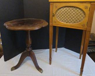 Lane Side Table, Record Player Table Door Couldnt Open