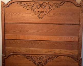 Wood Headboard And Footboard