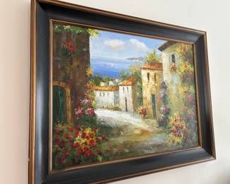Large Painting 45x57 inches floral $200