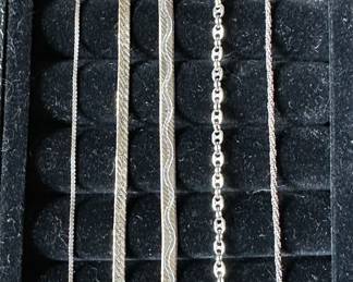 Sterling silver bracelets