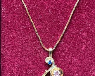 14k gold necklace