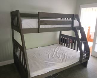 Bunk bed set with mattress