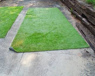 7' x 13' grass outdoor rug