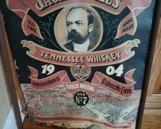 Vintage Jack Daniel's poster