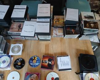 Over 400 cd' s- rock, country