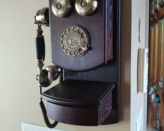 Decorative wall phone