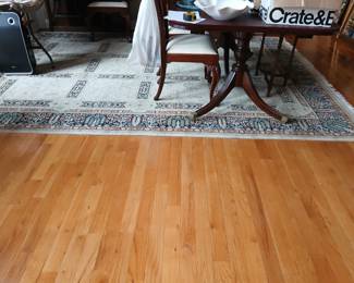 9'2" x 12' hand knotted wool rug
