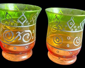 Vibrant Tumbler Glasses