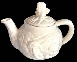 World Bazaar Ceramic Angel Teapot